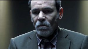 Prise de vue pendant le tournage de la série télévisées "Boulevard du Palais", de Marc Angelo avec Jean-Francois Balmer.