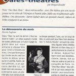 Article de Sortir à Paris par Morgan Bouchet sur Karim Seghair et son One Man Show